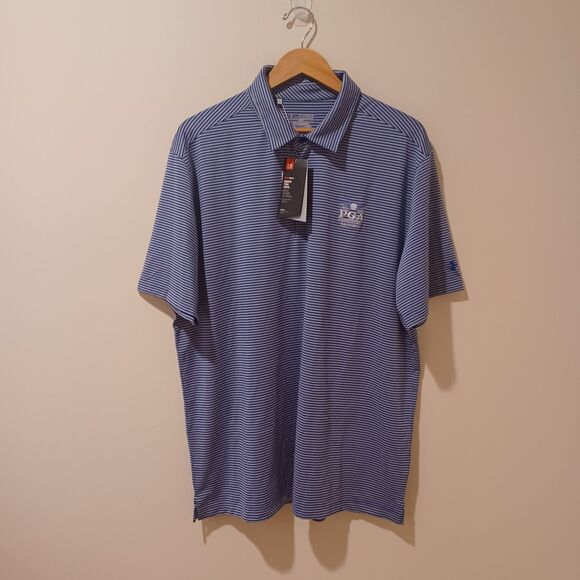 NWT Under Armour Baltusrol 2016 PGA Championship Kirby Golf Polo Shirt 2XL - Picture 1 of 7